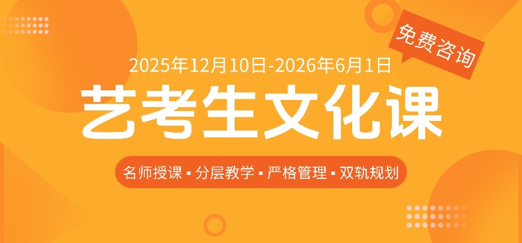 艺考生文化课